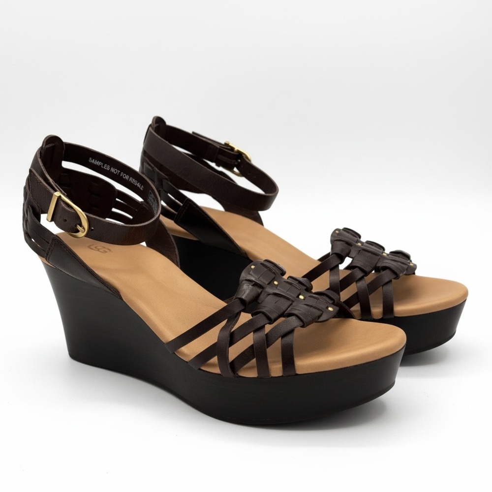 UGG Farrah Huarache Platform Wedge Sandals